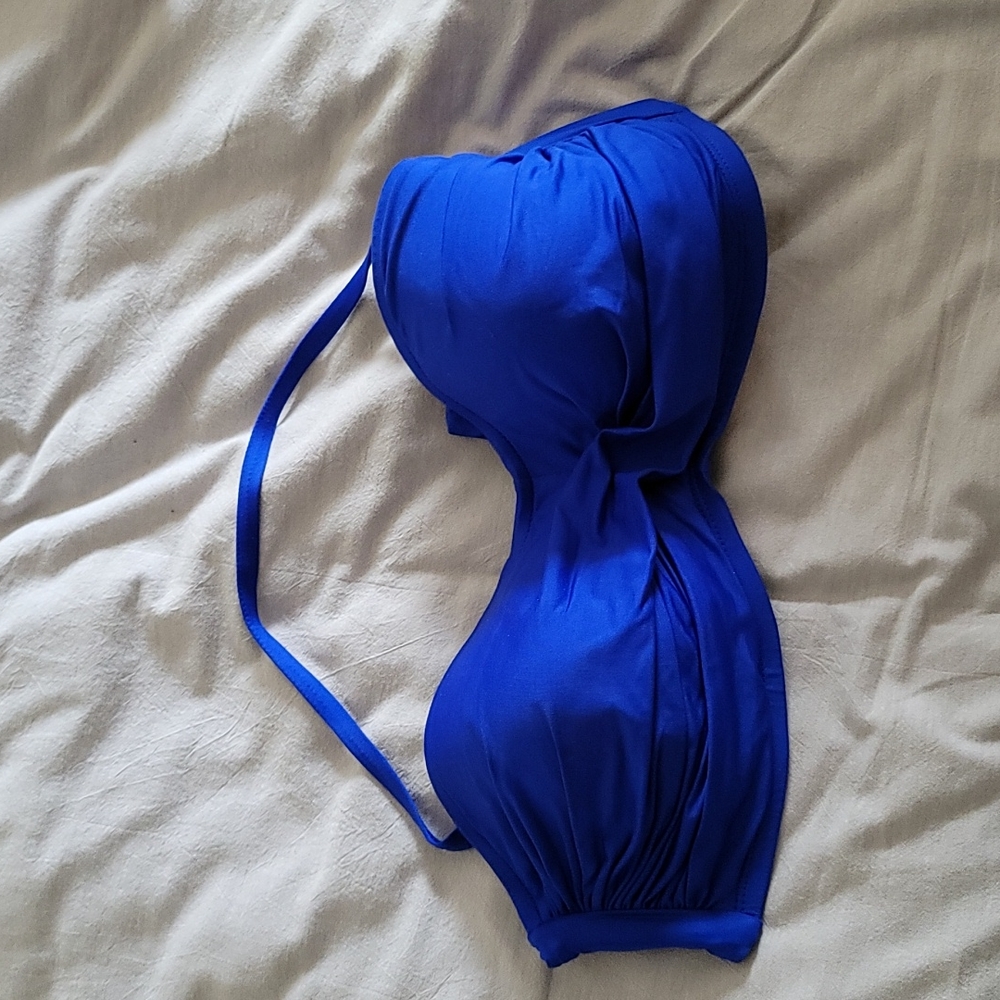 Vitamin A Bandeau Bikini Top 36DD